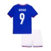 Conjunto (Camiseta+Pantalón Corto) Francia Giroud 9 Primera Equipación Euro 2024 - Niño